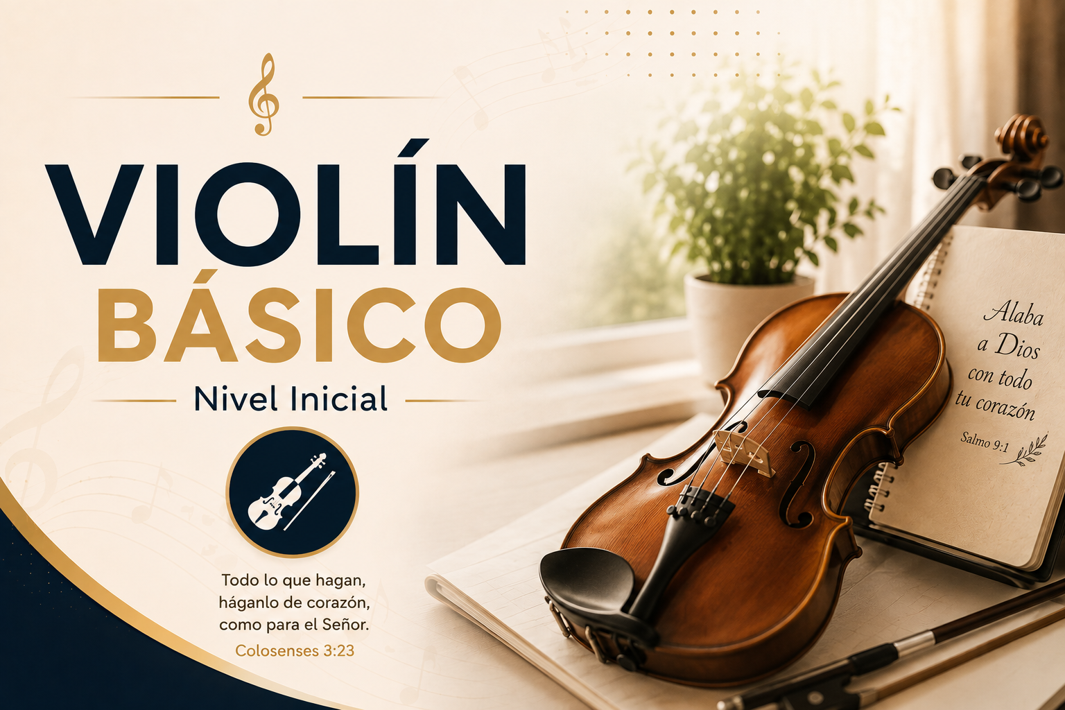 🎻 Violín — Nivel Básico