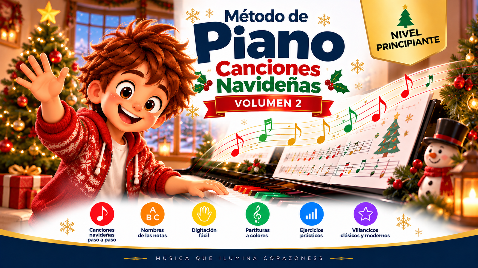 Piano – Canciones navideñas vol 2