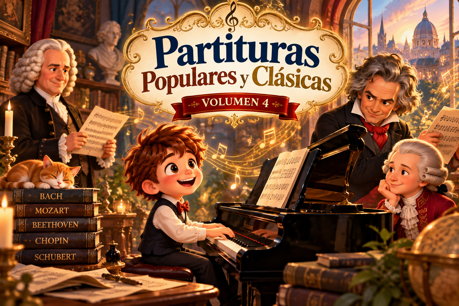Piano – Partituras populares y clásicas vol 4